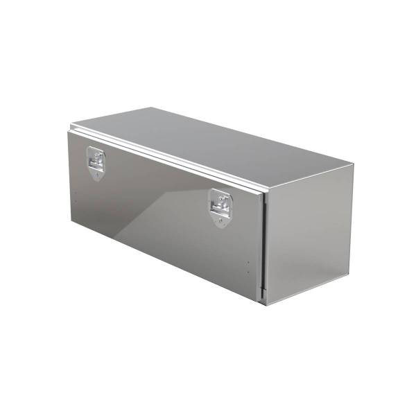 ALTTEC - Heavy Duty toolbox 18x18x48 Aluminum body & Chrome Stainless steel door
