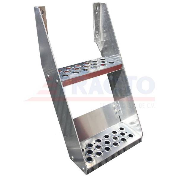 ALTTEC - ALUMINUM FIFTH WHEEL LADDER WITH STAINLESS STEEL STEPS