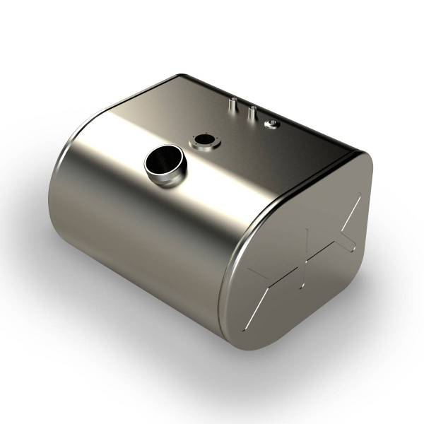 ALTTEC - FUEL TANK 19" DIAMETER 25" LENGTH 50 GALLONS DRIVER SIDE CENTER FILL FORD F600/650/700/750 SERIES