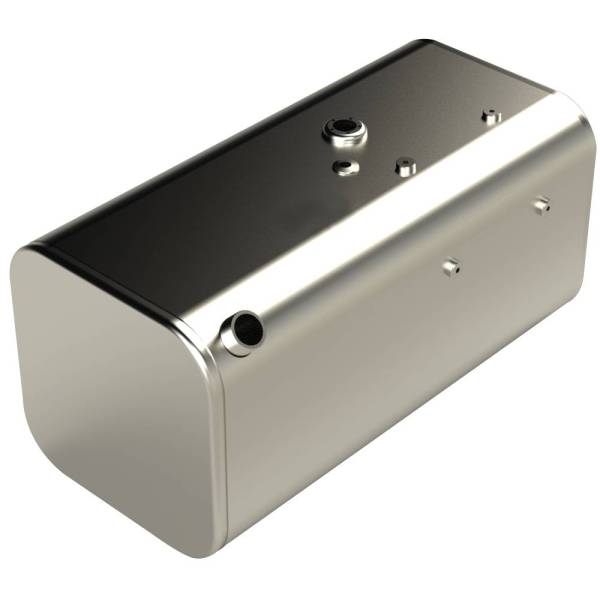 ALTTEC - RECTANGULAR FUEL TANK 18" X 18 1/2" X 64" 90 GALLONS PASSENGER SIDE REAR FILL FOR FREIGHTLINER 70/80