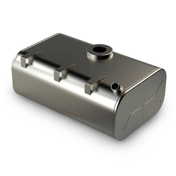 ALTTEC - ALUMINUM FUEL TANK 55 GALLON 15 1/4" X 25" X 38" REAR FILL WITH LARGE FRONT UPPER STEP DRIVER SIDE FOR GMC