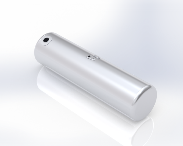 ALTTEC - FUEL TANK 23" DIAMETER 87" LENGTH 150 GALLONS PASSENGER SIDE REAR FOR PETERBILT 2007