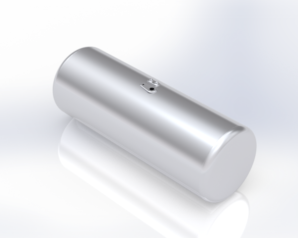 ALTTEC - FUEL TANK 26" DIAMETER 48" LENGTH 100 GALLONS CENTER FILL FOR PETERBILT 2007