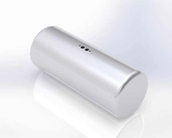 ALTTEC - FUEL TANK 26" DIAMETER 65" LENGTH 135 GALLONS NO NECK FOR PETERBILT