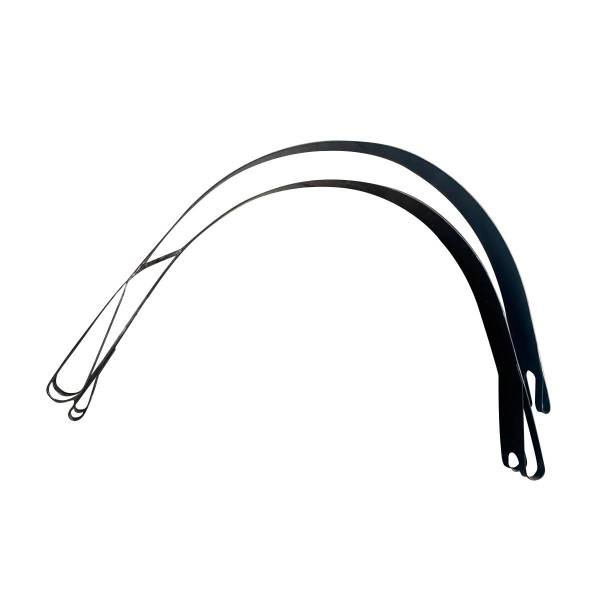 ALTTEC - FUEL TANK STRAP 25" PAINTED BLACK STEEL FOR FREIGHTLINER CASCADIA