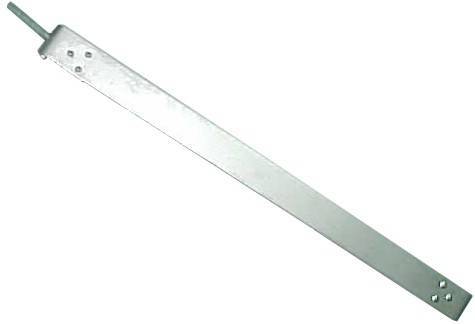 ALTTEC - FUEL TANK STRAP 19" WITHOUT STEP BRACKET STAINLESS STEEL FOR KENWORTH