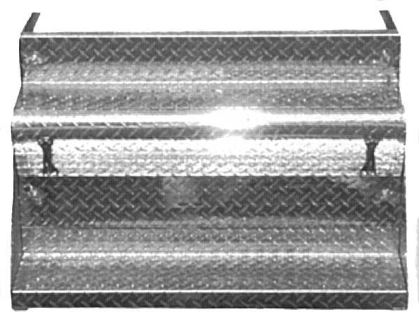 ALTTEC - BATTERY BOX 34" WITH DOUBLE STEP FOR KENWORTH T800