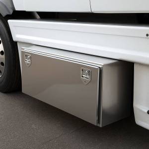 ALTTEC - Heavy Duty toolbox 24x24x48 Aluminum body & Chrome Stainless steel door - Image 3