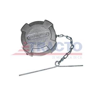 FUEL CAP ALUMINUM PUSH & TURN FREIGHTLINER APPLICATION