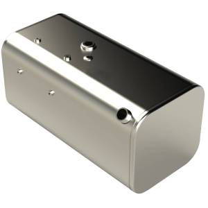 RECTANGULAR FUEL TANK 18" X 18 1/2" X 64" 90 GALLONS DRIVER SIDE REAR FILL FOR FREIGHTLINER 70/80
