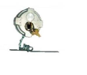 FUEL CAP 2 1/2" WITH 8 THREADS PER INCH TRIPLE LEAD NON VENTED (THERMAL) LOCKING FREIGHTLINER M2