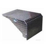 Aluminum Cover Battery Box non-skid, International  Prostar Application