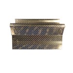 Aluminum Cover Battery Box non-skid, Kenworth T800 Application