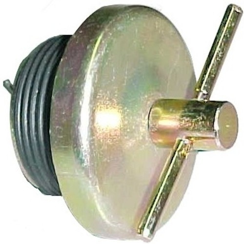 Cummins engine, oil tap, 88 / B, chrome