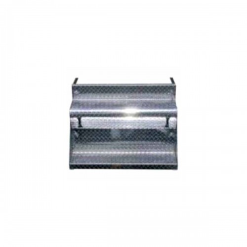 Diamond Plate Aluminum 40 X 25 X 24 Inch Passenger Side Tool Box Fits Kenworth T800 & W900
