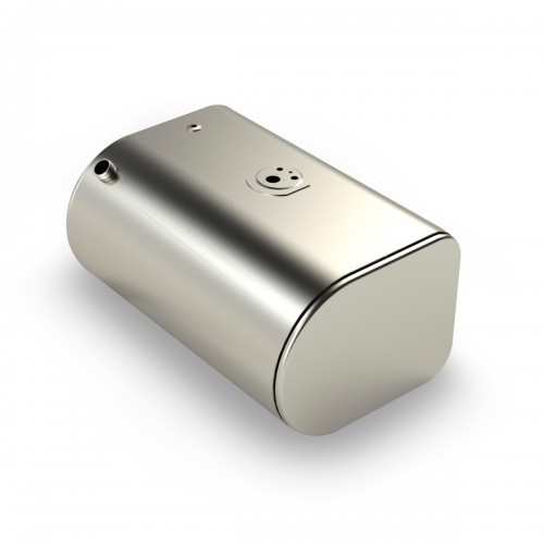 Fuel Tank, 19" Long, 100 Gallons, D Shaped, Driver Side, Front Fill, International 4000 Series Application
